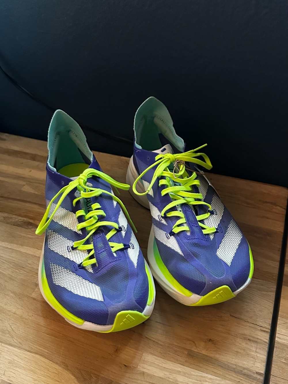 adidas Adizero Adios Pro 3 'Cobalt Blue Lucid Lemon
